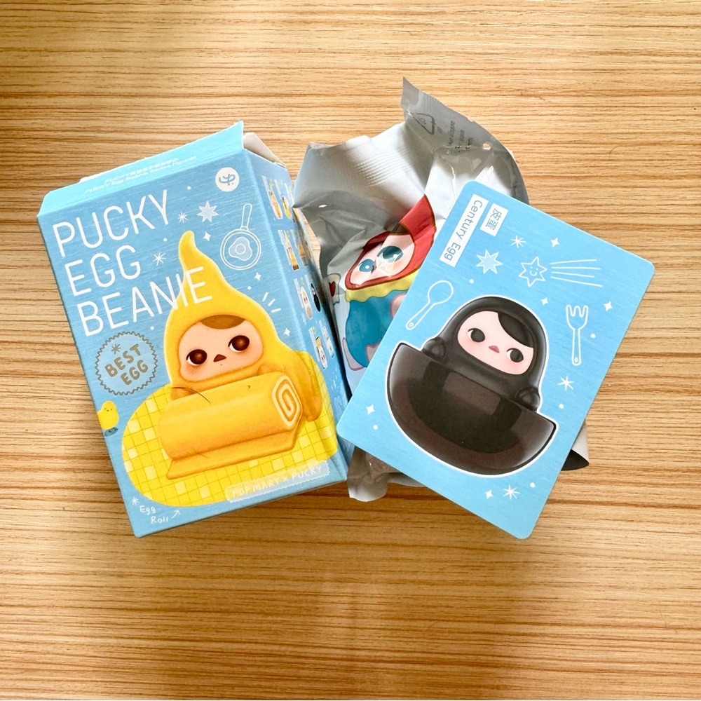 PUCKY Egg Beanie Figure - Century Egg